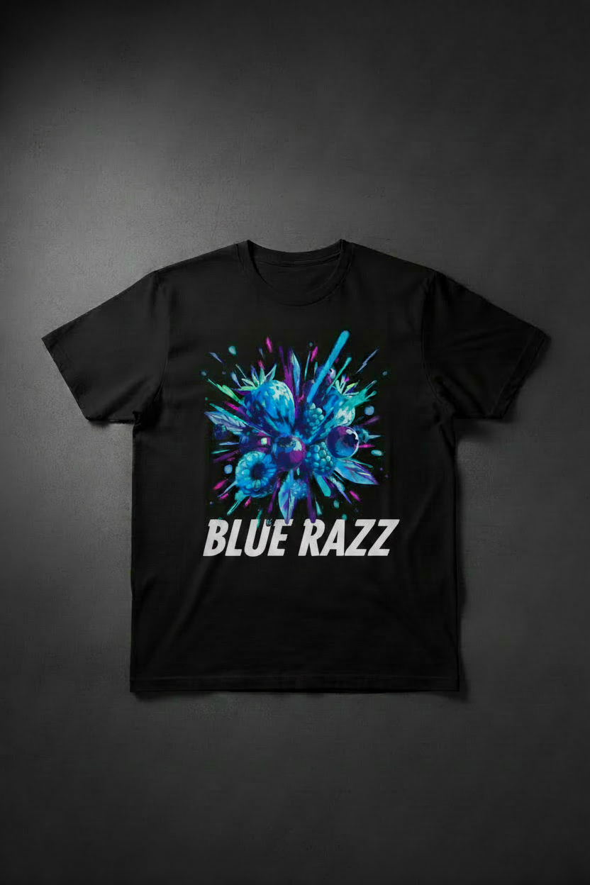 Flavourade T-Shirt Blue Razz