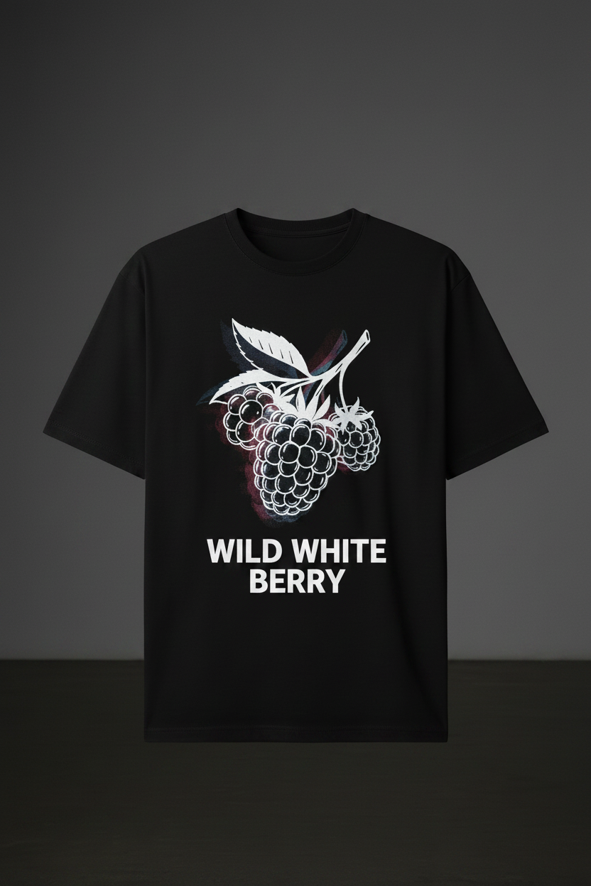 Flavourade T-Shirt  Wild White Berry
